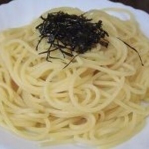 なにもない日は…②バター醤油でパスタ♪